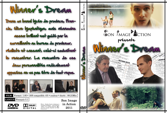 Authoring Jaquette DVD du court-métrage Winner's Dream